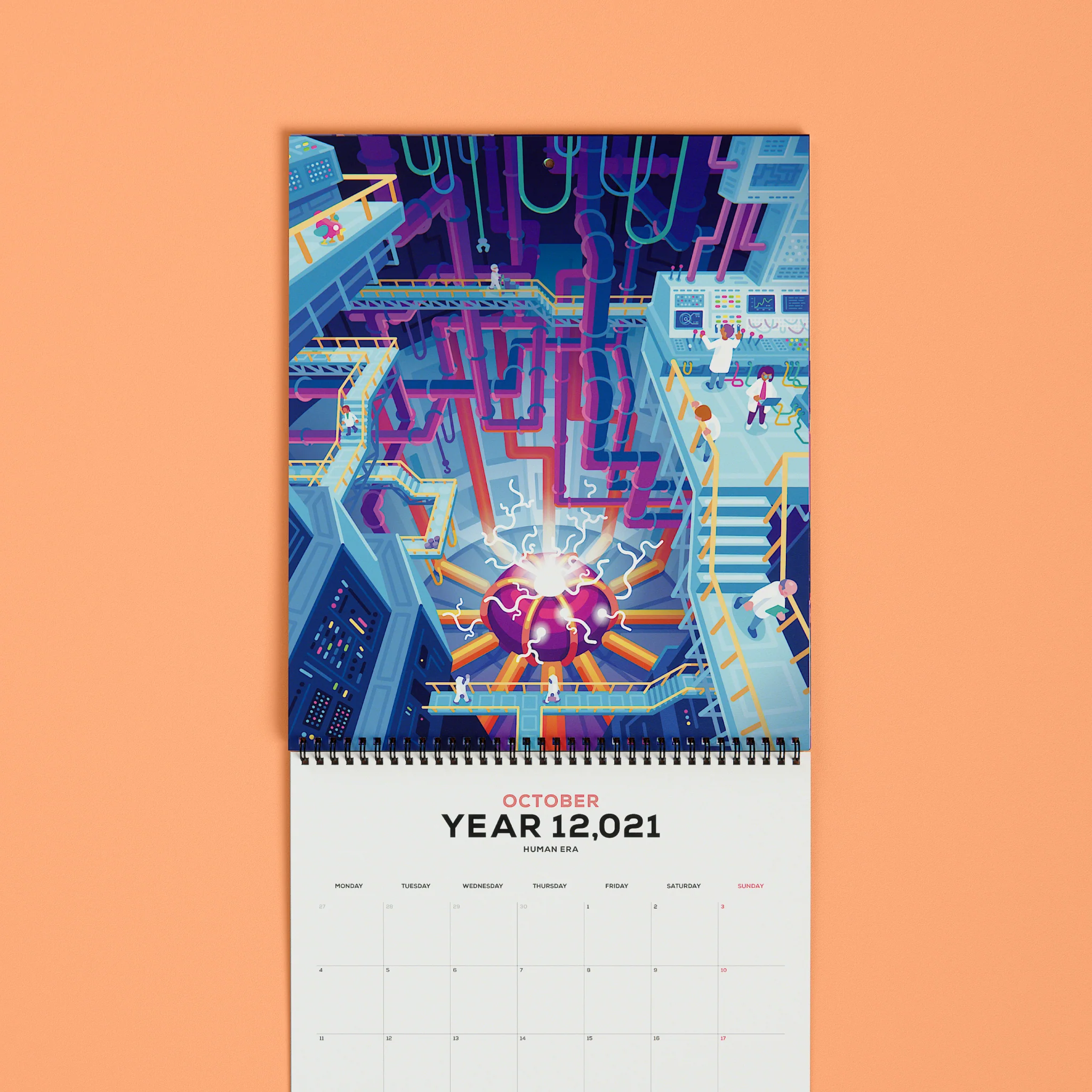 12,021 Human Era Calendar - Image 5