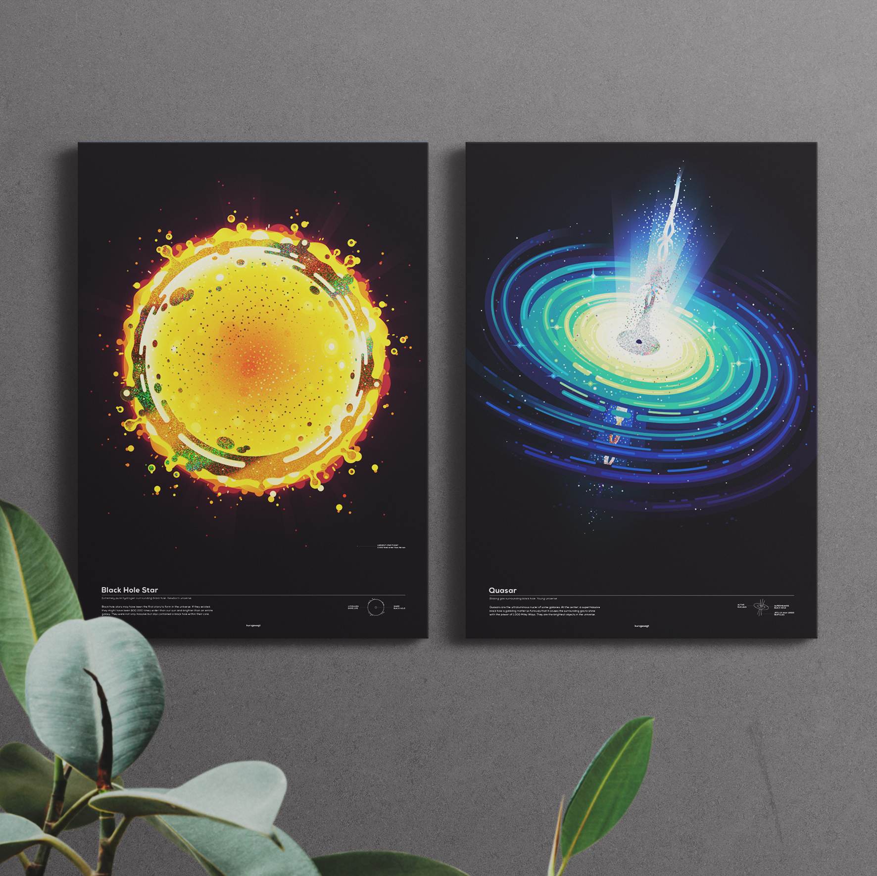 Black Hole Star Poster - Image 6