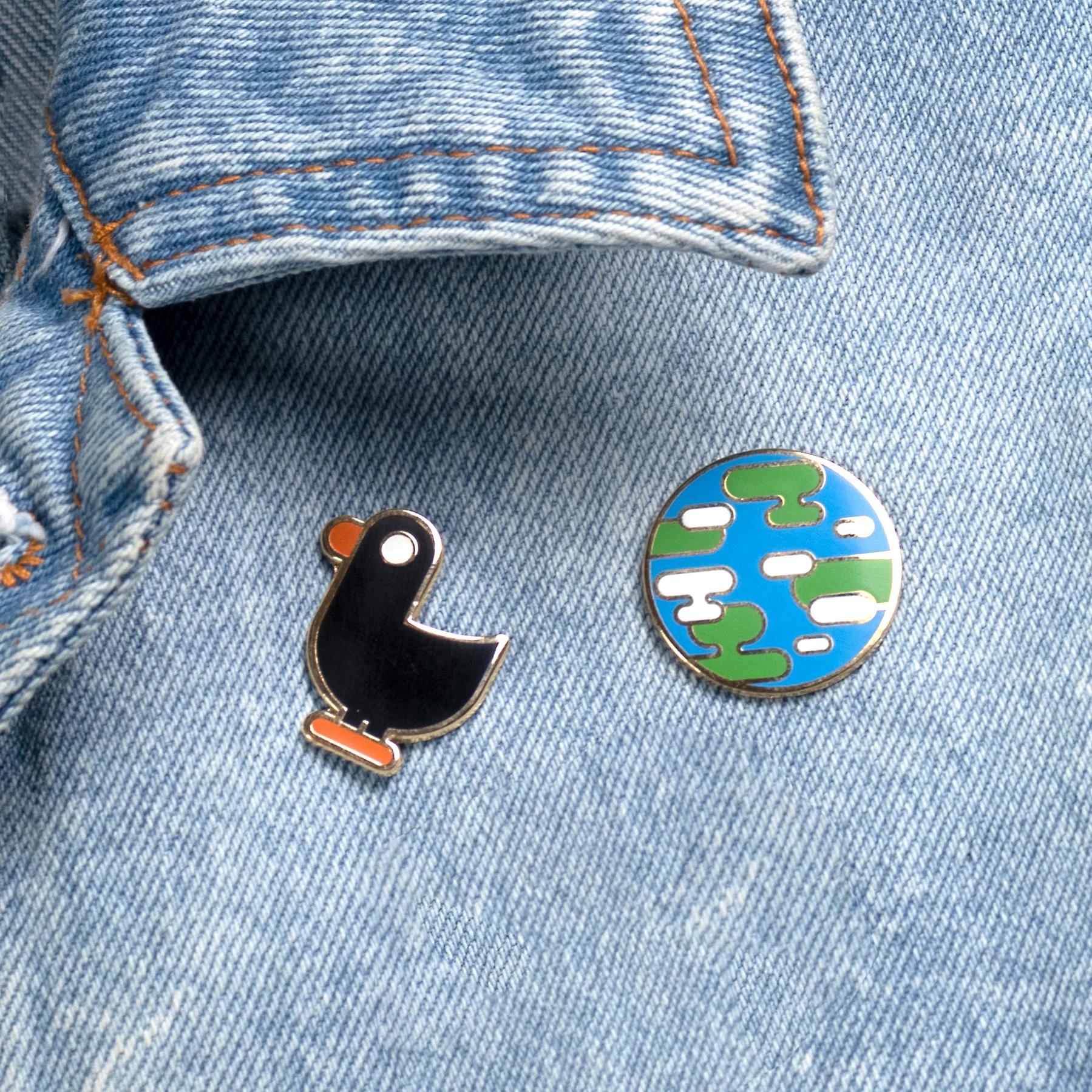 Duck Enamel Pin - Image 3